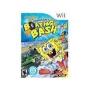 Spongebobs Boating Bash Nintendo Wii Game Complete w/ Case & Manual
